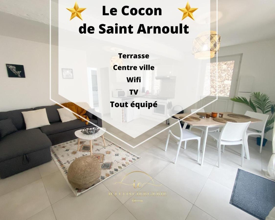 Le Cocon De Saint Arnoult Apartment Luaran gambar